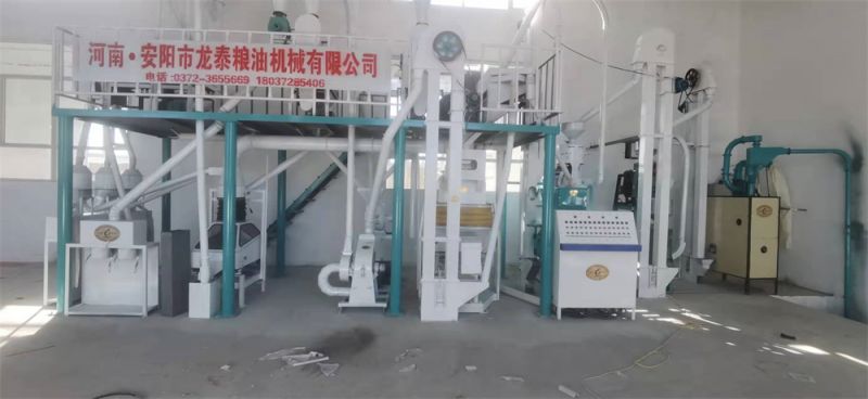 10噸玉米糝、粉聯(lián)產(chǎn)生產(chǎn)線  日產(chǎn)